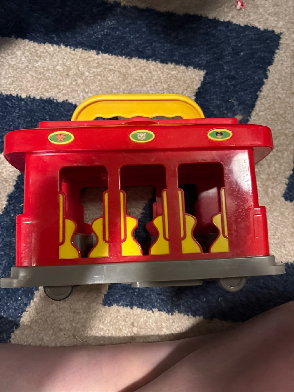 Daniel tiger trolley- no characters noise making sounds